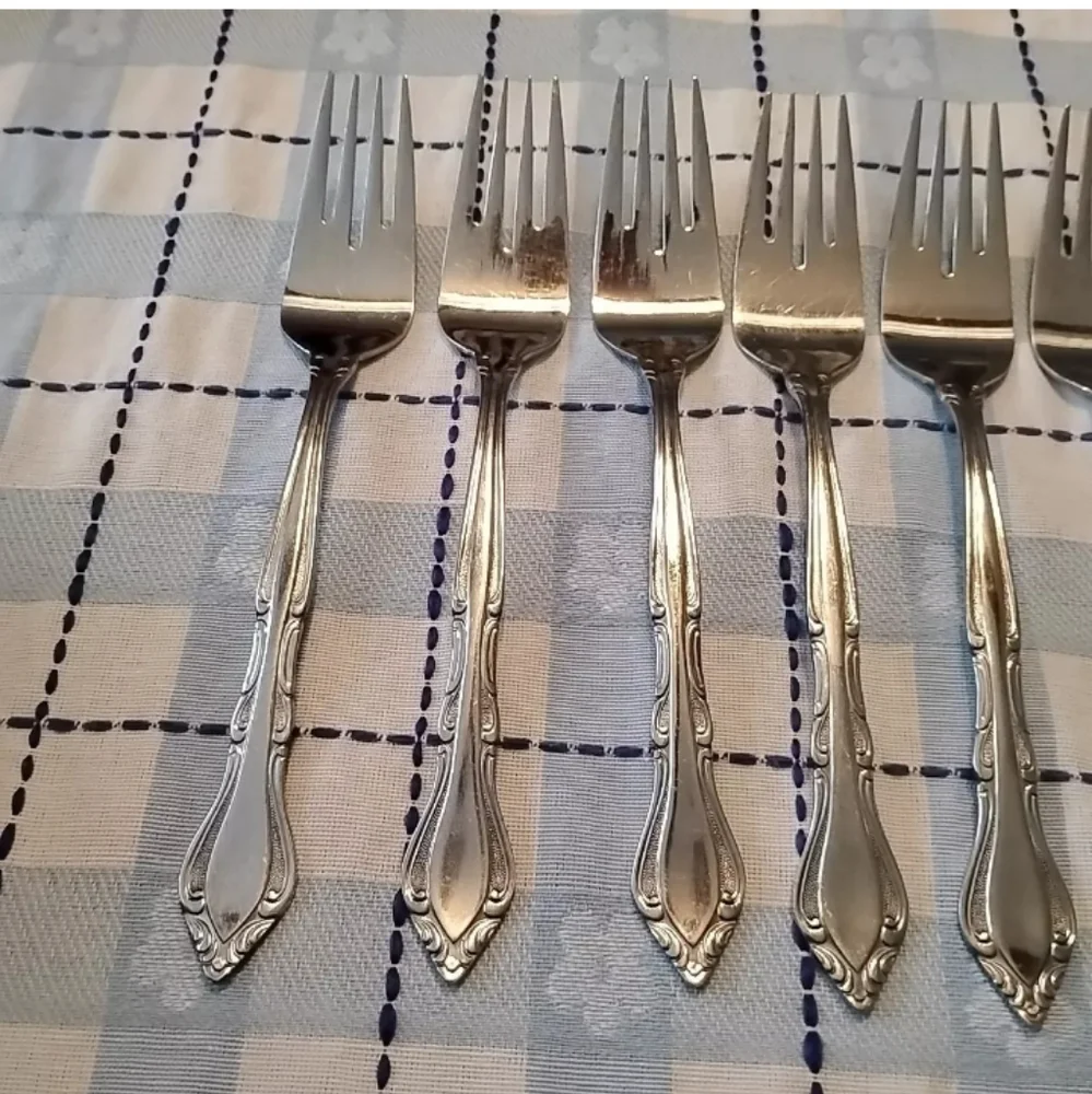 Lot‎ of 10 Vintage Rogers Stainless Korea 